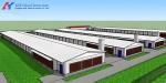 Onsite Installation Piggery Shed Steel Structure Poultry Farming Shed For