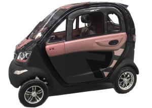 China 60V1200W Mini Electric Car Motor Central Locking Custom Colour With 4 Wheels factory
