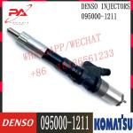 095000-1211 Diesel Fuel Injector 6156-11-3300 For Komatsu SA6D125E PC400-7 PC450