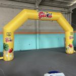 2023 hot selling customize logo hot selling 5m factory wholesale christmas arch