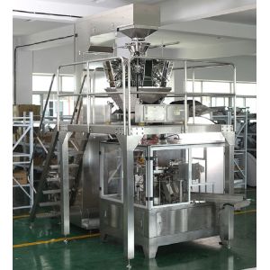 Rotary Doypack Stand Up pouch Packing Machine Chickpeas Multi Function