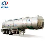 500mm Manhole 3 Axles Fuel Tank Trailer/Chemical Acid Liquid Tank Semi Trailer