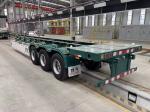 CIMC 50ton 60ton Heavy Duty Hydraulic Gooseneck Semi Trailer Truck Aluminium