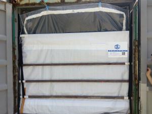 China PP PE 20ft Shipping Container Liner Bags 27000KG Loading factory