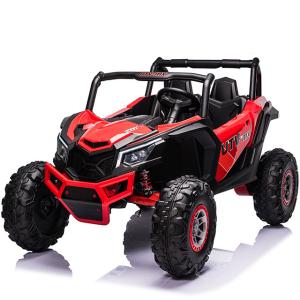 China PP Plastic 2 Seat 4 Wheel Light Music Kids UTV Ride On Car Toy with 12V10AH Battery factory