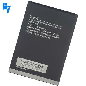 China Tecno POP 3 BB2 Mobile Phone BL-34ET Original Li-ion Polyer Rechargeable Battery factory