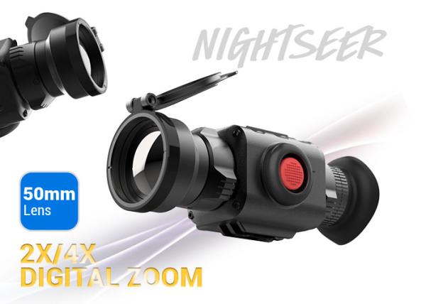 50mm Lens Thermal Imaging Scope 2x / 4x Digital Zoom Nature & Law Enforcement
