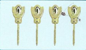 China Decorative Plastic Coffin Screw Coffin Accessories , Casket Accessories factory