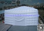 White Event Outdoor Inflatable Tent Temporary Storage Buildings , Oxford Fabric