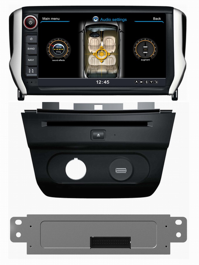 Ouchuangbo Auto DVD Multimedia Radio for Peugeot 2008 3G Wifi GPS Navigation iPod SWC S100 Platform OCB-374