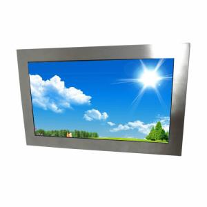 China 18.5 Inch Daylight Readable Lcd Monitor DC24V With Camera / Card Reader factory