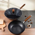 Multi-Functional Induction Gas 30cm Chinese Wok Pan Non-stick Non Coating Non