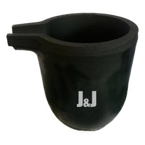China Smooth Surface Aluminum Melting Crucible Kettle / Fusion Crucible Corrosion Resistant factory
