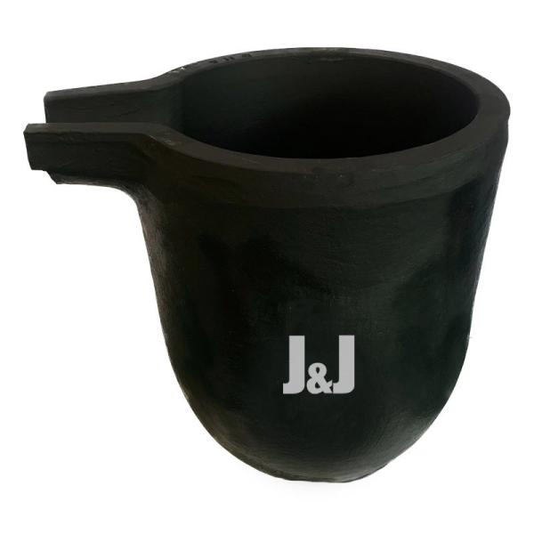 China Smooth Surface Aluminum Melting Crucible Lightweight With Good Thermal Conductivity factory