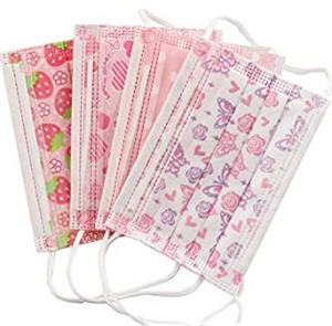China Soft Nose Cushion Disposable Kids Mask Non Woven Melt Blown Fliter Cloth factory
