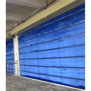 China Double Track Fireproof Roller Curtain Ambient Humidity ≤90% GB14102-2005 factory