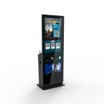 43 Inch Food Ordering Self Service Bill Payment Cash Acceptor Ticket Vending