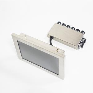 China Capacitive Touch Screen Stainless Steel Panel PC with 4GB RAM 128GB SSD factory