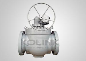 China Top-Entry Ball Valve, One-piece Body, Trunnion Mounted Gear Operated factory