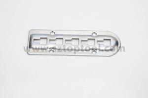 China Custom Stamped Metal Parts Steel Metal Plate Pressed With Holes factory