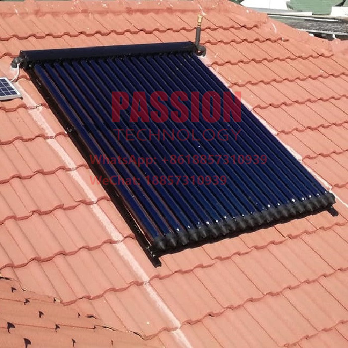300L Heat Pipe Solar Collector Vacuum Tube Solar Water Heater Copper Pipe