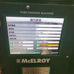 DELLOK Heat Exchanger Aluminum Copper Type G Tube Finning Machine
