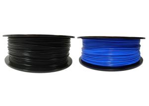 China Black 1.75mm 2.85mm PLA 3D Printer Filament For 3D Pen / 3D Printer factory