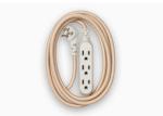 Office / Home Green Cotton Braided Sleeving Protecting Wiring Harness