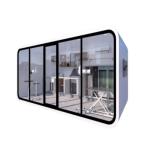 Bedroom Prefabricated Space Capsule Container House Cabin House and Aluminum
