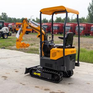 China Lifting 1800kg Hydraulic Mini Excavator Digging Height 2580mm Mini Digger Loader factory