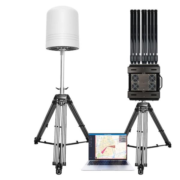 China 6GHz Fixed Drone Detector RF Spectrum Analyzer 10km Range factory