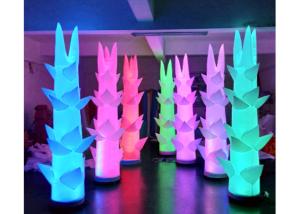 China 210d Fabric Inflatable Air Tube Colorful Tree Shape Customized Size 1 Year Warranty factory