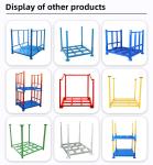 Warehouse Storage Stacking Rack Customizable Cold Rolled Steel Q235