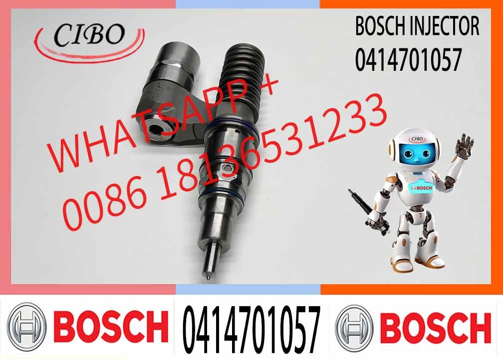 Excavator Injector 0414701008 1409193 1529751 1497386 1455861 0414701057 5237152 574369 for Diesel Engine Parts Nozzle A