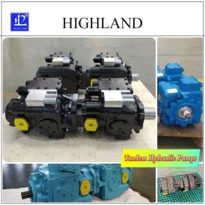 China Swash Plate Design Tandem Hydraulic Pumps for Smooth Operation factory