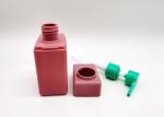 Pink 100ml 250ml HDPE Plastic Bottles With Lotion Pump