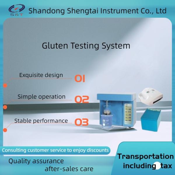 China Flour and wheat flour testing instruments ST007AP Single Head Lab Test Instruments Wet Gluten Meter ISO 21415-2:2006 factory