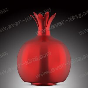 China 700ML Crystal White Flint Glass Vodka Bottle ISO9001 factory