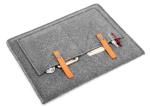 Light Grey Eco Friendly Wool Dustproof Felt Laptop Bag