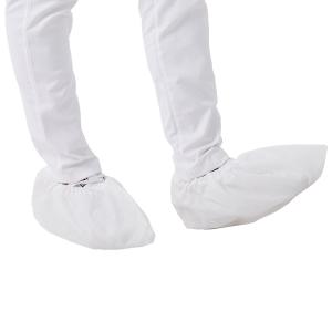 China Anti Slip 16x40cm Disposable Shoe Cover For Food Industry factory