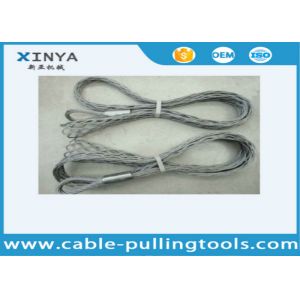 10KN Working Load Wire Mesh Grip Cable Socks 2 Meter Long For OPGW 10-25 mm