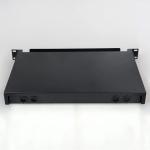 24 Cores Fiber Optic Patch Panel , Cold Rolled Steel SPCC LC Patch Panel