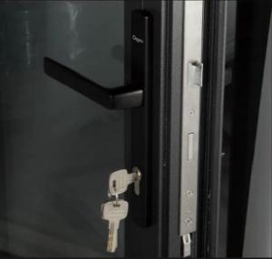 China Modern Interior Patio Glass Waterproof Slide And Fold Aluminum Bifold Door System For Restaurant Home Use factory