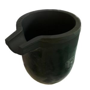 China Smooth Finish Round Aluminum Alloy Melting Crucible Temperature Resistance factory