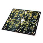 2oz 2 Layer Copper PCB Board Cu Based 207.05mm*208.70mm Black