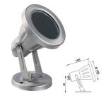 RGB LED Anti Glare Spot Light Stainless Steel Material Working Underwater