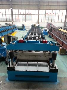 China GI PPGI Kliplock Roll Forming Machine Wall Board Structure For Roofing Sheet factory