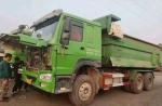 Euro IV 340HP Motor Used Dump Truck with 6x4 drive for sale