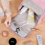 Water Resistant Polyester Hanging Travel Cosmetic Bag