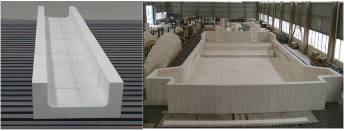 CS-3 ALUMINA-ZIRCONIA-SILICA AZS Fused Cast Refractories Bricks Superior and Performance